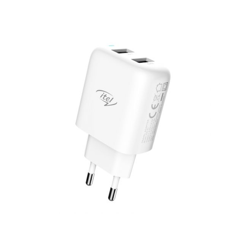 Itel 2USB 2.4A Faster Charging Charger Kit